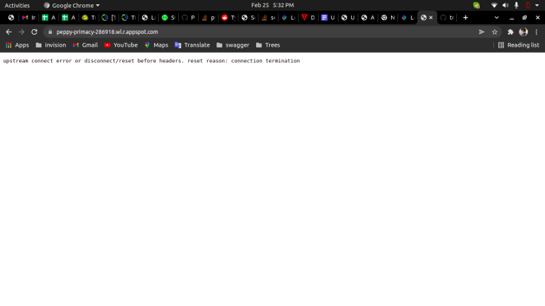upstream-connect-error-or-disconnect-reset-before-headers-reset-reason-connection-termination
